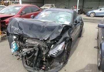 WRECKING 2017 FORD FM MUSTANG GT, 5.0L, 6 SPEED MANUAL